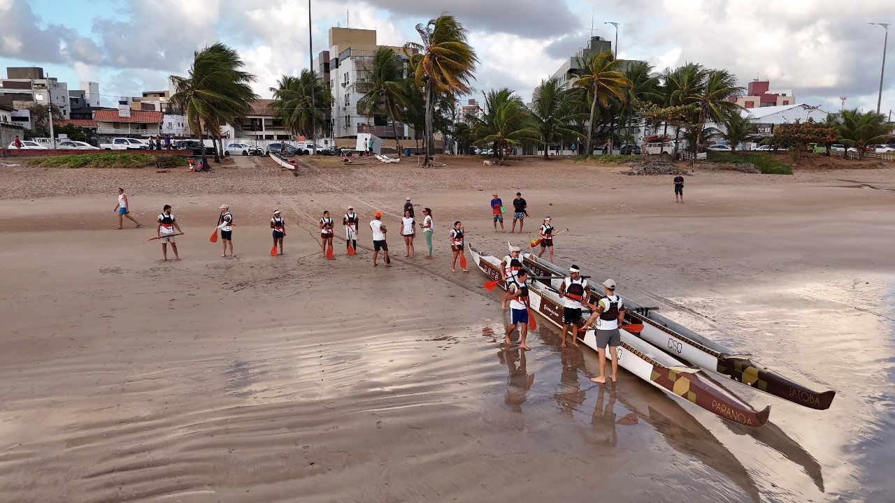 Treino na areia